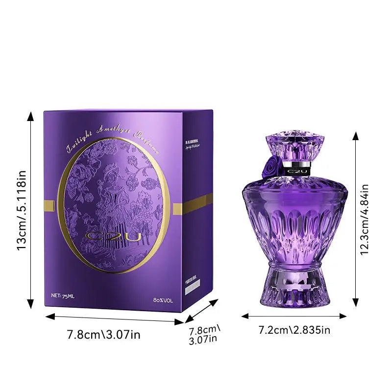 75Ml Women Perfume, Eau De Perfume, Long Lasting Natural Perfume, Floral and Fruity Fragrance, Fragrance for Daily Use, Perfume for Women