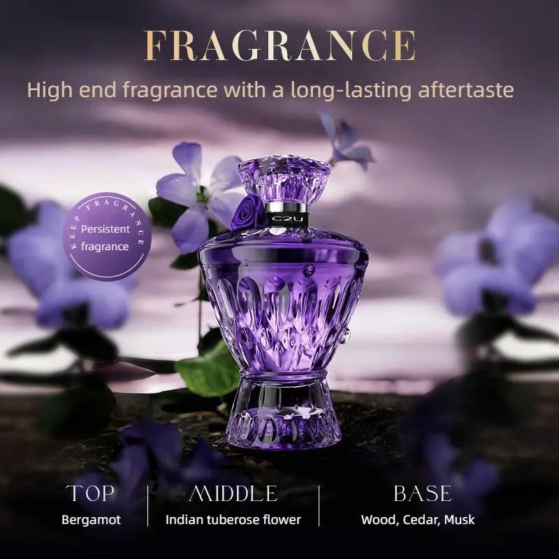 75Ml Women Perfume, Eau De Perfume, Long Lasting Natural Perfume, Floral and Fruity Fragrance, Fragrance for Daily Use, Perfume for Women